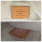 Louis Vuitton Monogram Trouville Handbag Brown Gold Leather — view 4