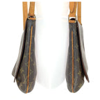 Louis Vuitton Monogram Musette Salsa Shoulder Bag Brown Gold Leather — view 8