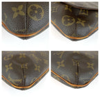 Louis Vuitton Monogram Musette Salsa Shoulder Bag Brown Gold Leather — view 3