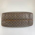 Louis Vuitton Monogram Alize de Poche Boston Bag Brown Leather — view 3