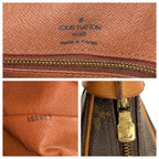 Louis Vuitton Monogram Boulogne Shoulder Bag Brown Gold Leather — view 3