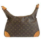 Louis Vuitton Monogram Boulogne Shoulder Bag Brown Gold Leather — view 2