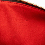 Louis Vuitton Damier Berkeley Mini Boston Bag Brown Leather — view 5