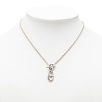 Hermes Chaine D'ancre Amulette Necklace Silver — view 5