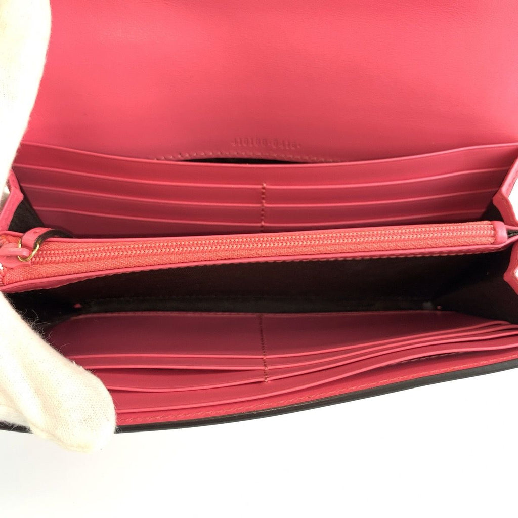 Gucci Guccissima Wallet Pink Leather — view 4