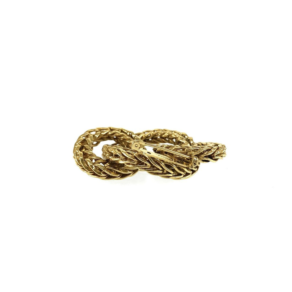 Chanel CC Logo Brooch Gold Metal — view 7