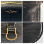 Louis Vuitton Epi Saint-cloud Shoulder Bag Pochette Black Gold Leather — view 3