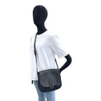 Louis Vuitton Epi Saint-cloud Shoulder Bag Pochette Black Gold Leather — view 8