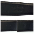 Louis Vuitton Epi Ceinture Classic Belt Black Gold Leather — view 3