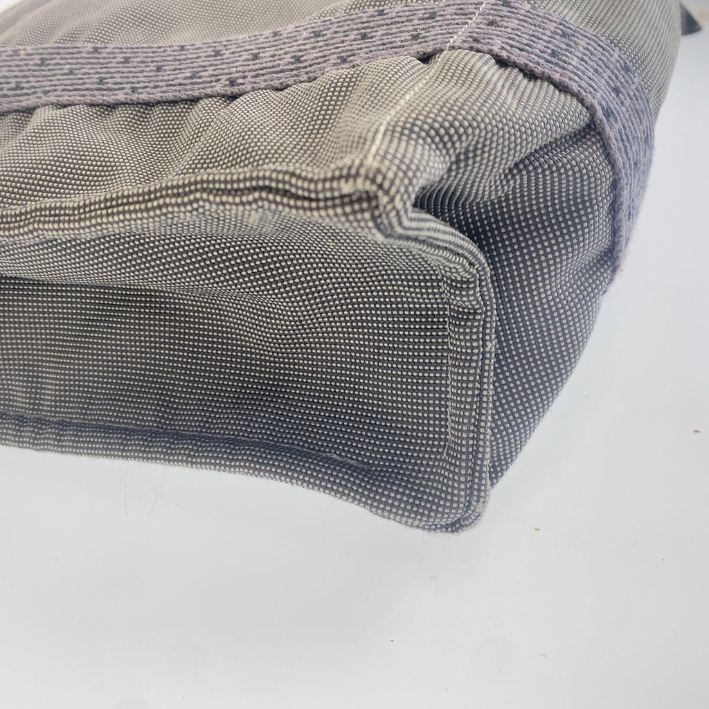 Hermes Herline Backpack Gray Canvas — view 5