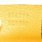 Gucci Ophidia GG Flora Belt Bag Yellow Multicolor Leather — view 6