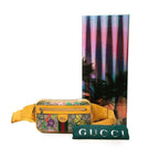 Gucci Ophidia GG Flora Belt Bag Yellow Multicolor Leather — view 7