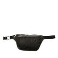 Gucci Jumbo GG Belt Bag Black Canvas Leather