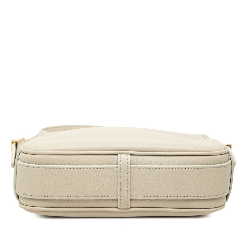 Celine Mini Romy Bag Handbag Ivory Gray Leather — view 3