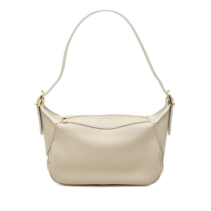 Celine Mini Romy Bag Handbag Ivory Gray Leather