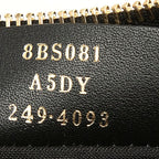 Fendi Graffiti Crossbody Shoulder Bag Black Leather — view 6