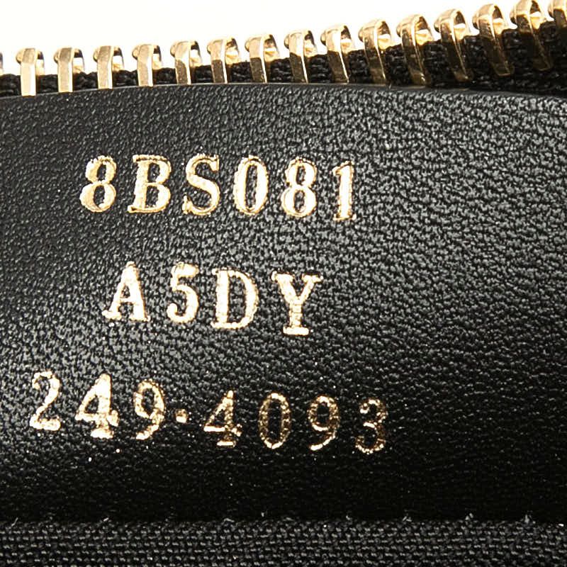 Fendi Graffiti Crossbody Shoulder Bag Black Leather — view 6