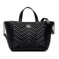 Gucci GG Marmont Shoulder Bag Black Leather