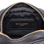 Saint Laurent YSL Logo Baby Lou Crossbody Chain Shoulder Bag Pochette Black — view 5