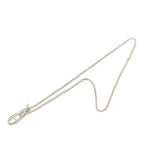 Hermes Chaine D'ancre Amulette Necklace Silver — view 4