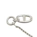 Hermes Chaine D'ancre Amulette Necklace Silver — view 3