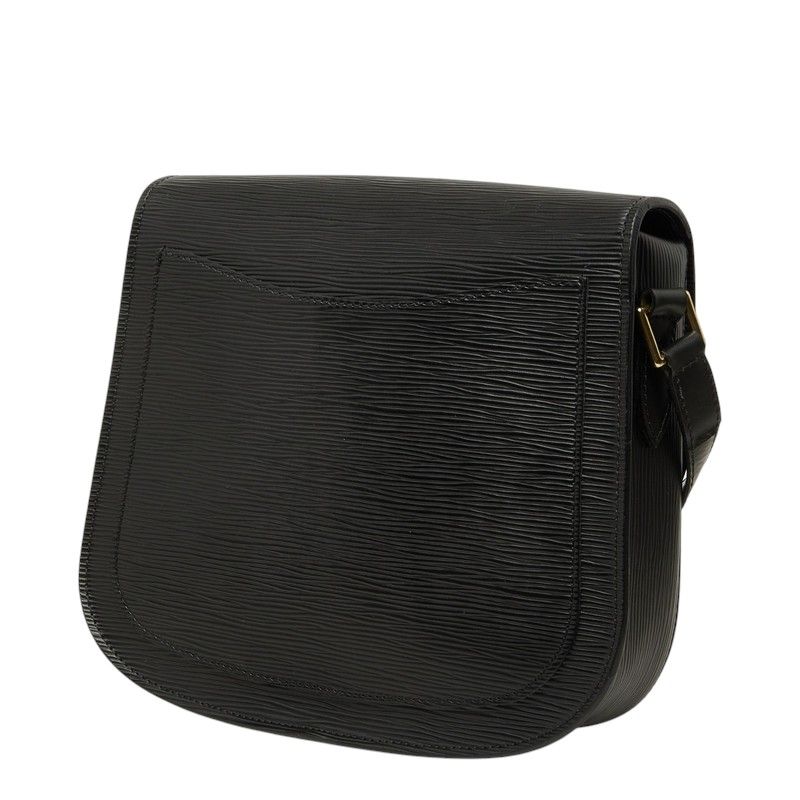 Louis Vuitton Epi Saint-cloud Crossbody Shoulder Bag Pochette Black Leather — view 2
