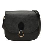 Louis Vuitton Epi Saint-cloud Crossbody Shoulder Bag Pochette Black Leather