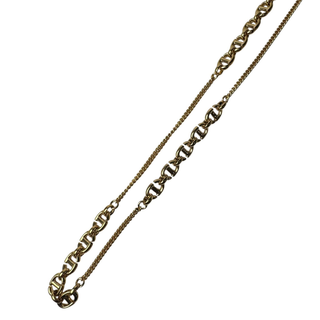 Dior CD Logo Long Necklace Gold — view 7