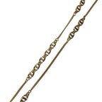 Dior CD Logo Long Necklace Gold — view 8
