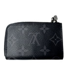 Louis Vuitton Monogram Eclipse Porte Monnaie Jour Coin Purse — view 2