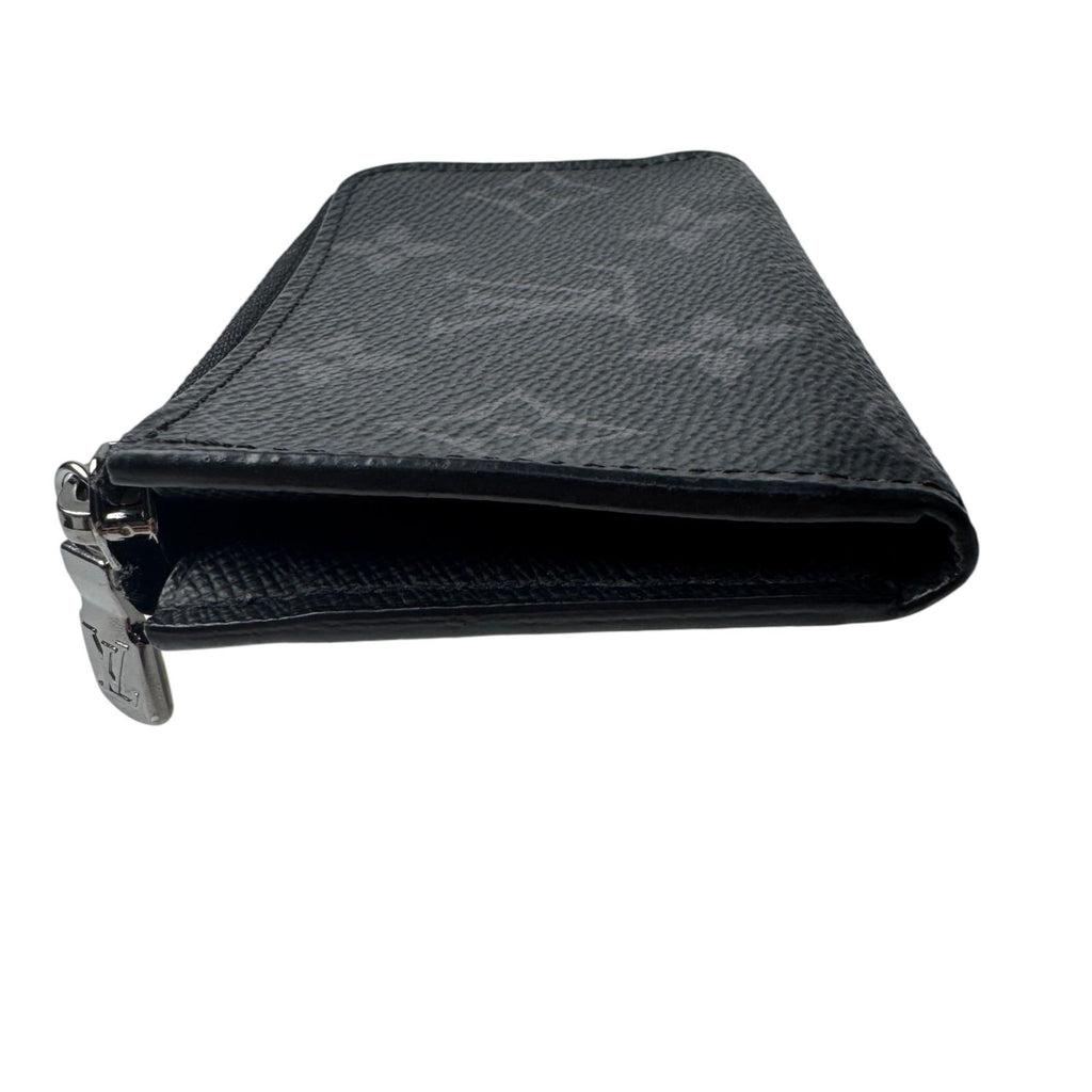 Louis Vuitton Monogram Eclipse Porte Monnaie Jour Coin Purse — view 3