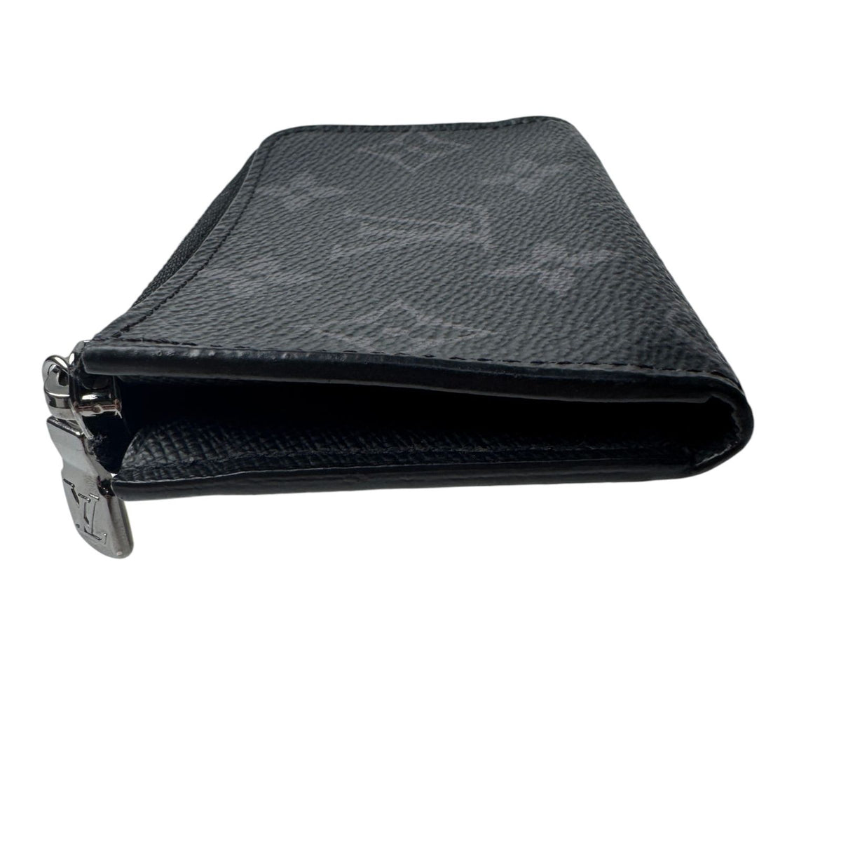 Louis Vuitton Monogram Eclipse Porte Monnaie Jour Coin Purse — view 3