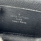 Louis Vuitton Monogram Eclipse Porte Monnaie Jour Coin Purse — view 8