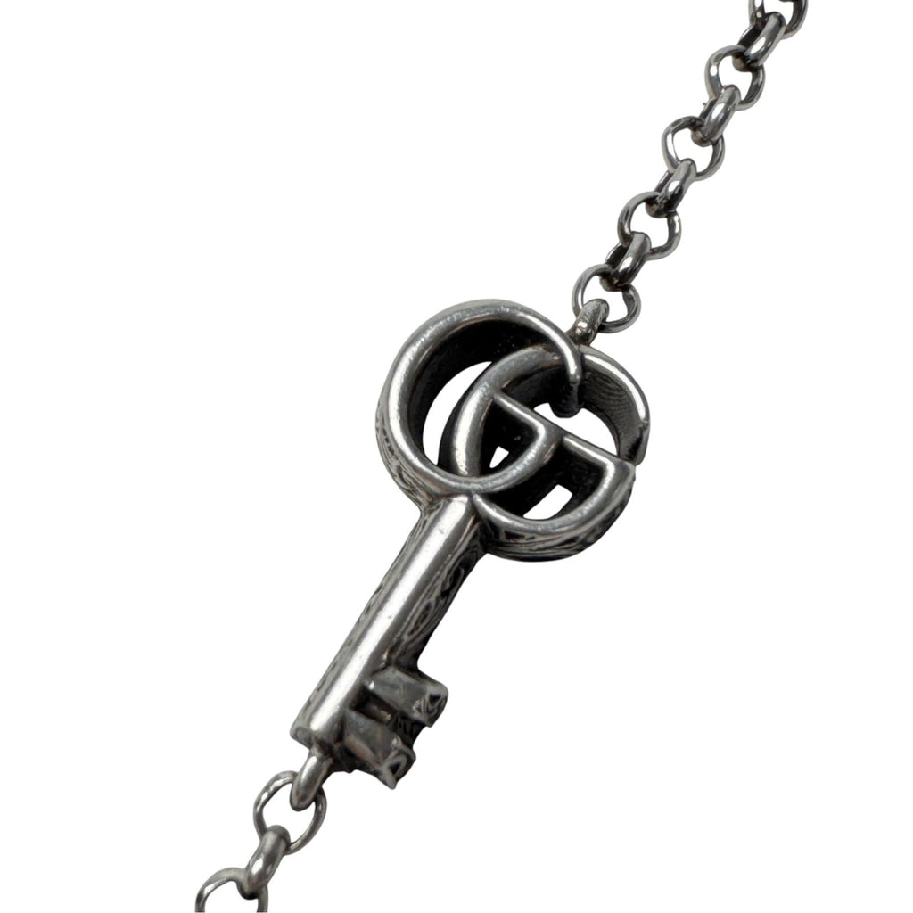 Gucci GG Marmont Key Bracelet 925 Sterling Silver 16 — view 4