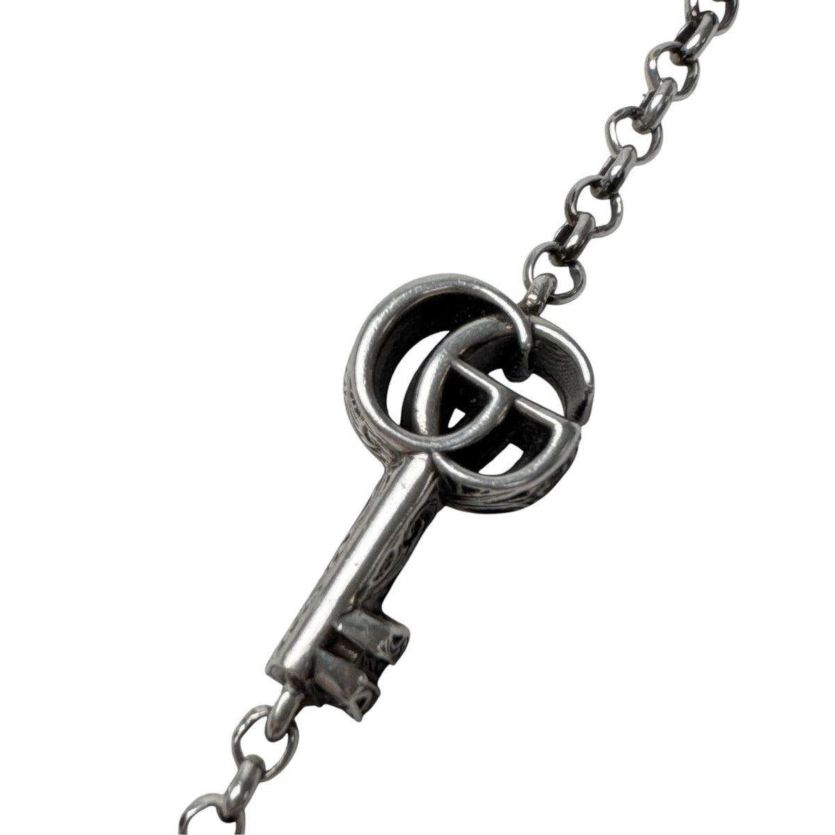 Gucci GG Marmont Key Bracelet 925 Sterling Silver 16 — view 4
