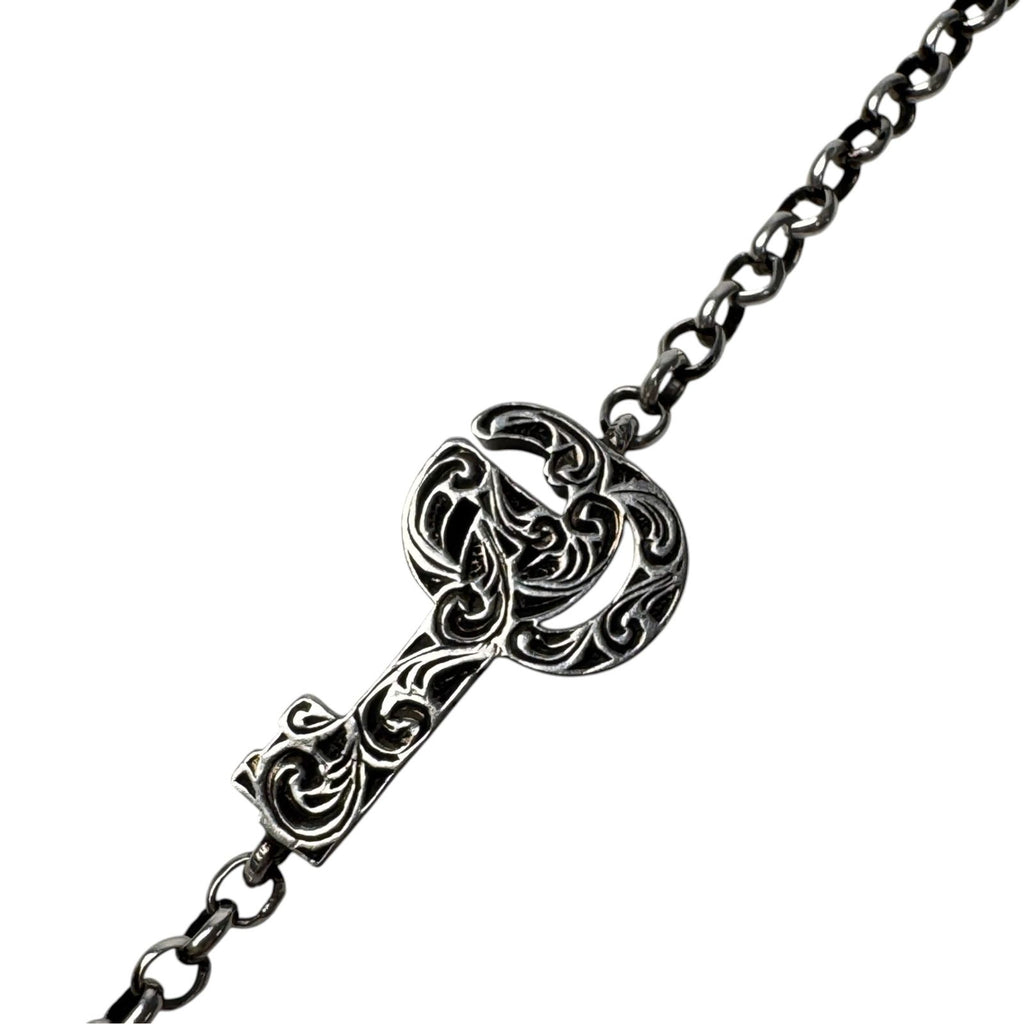 Gucci GG Marmont Key Bracelet 925 Sterling Silver 16 — view 5