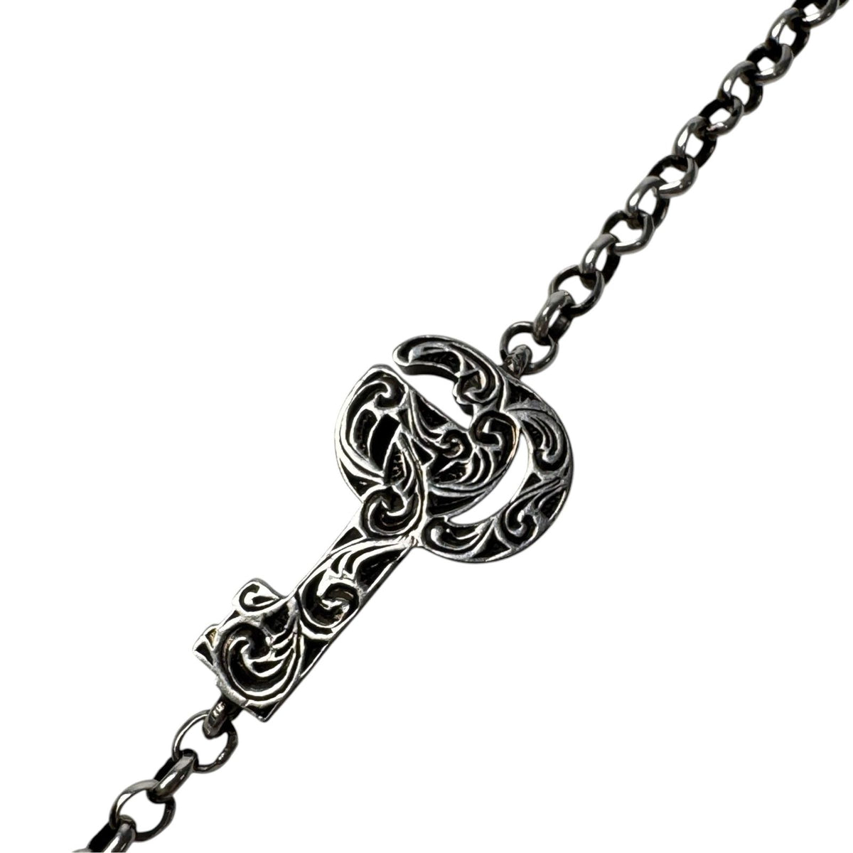 Gucci GG Marmont Key Bracelet 925 Sterling Silver 16 — view 5