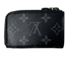 Louis Vuitton Monogram Eclipse Porte Monnaie Jour Coin Purse — view 2