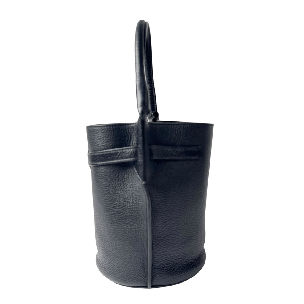 Celine Big Bucket Nano Black Leather 2-Way Shoulder Bag — view 6