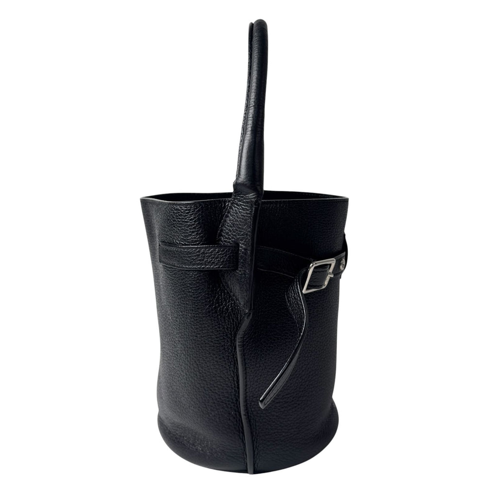 Celine Big Bucket Nano Black Leather 2-Way Shoulder Bag — view 5