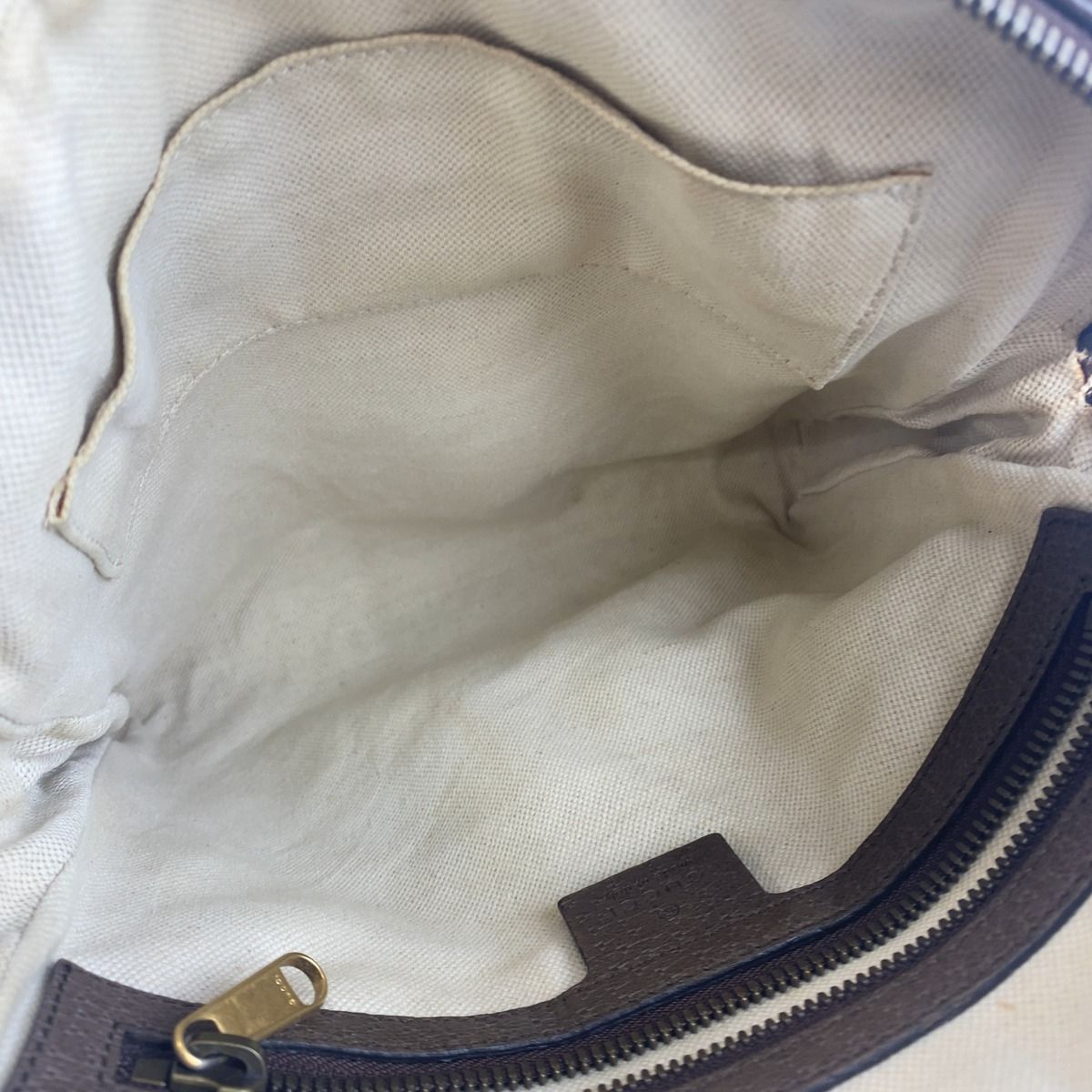 Gucci Ophidia Marmont GG Supreme Canvas Leather Shoulder Bag — view 7