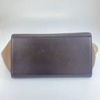 Celine Trapeze Brown White Leather 2-Way Shoulder Bag — view 3