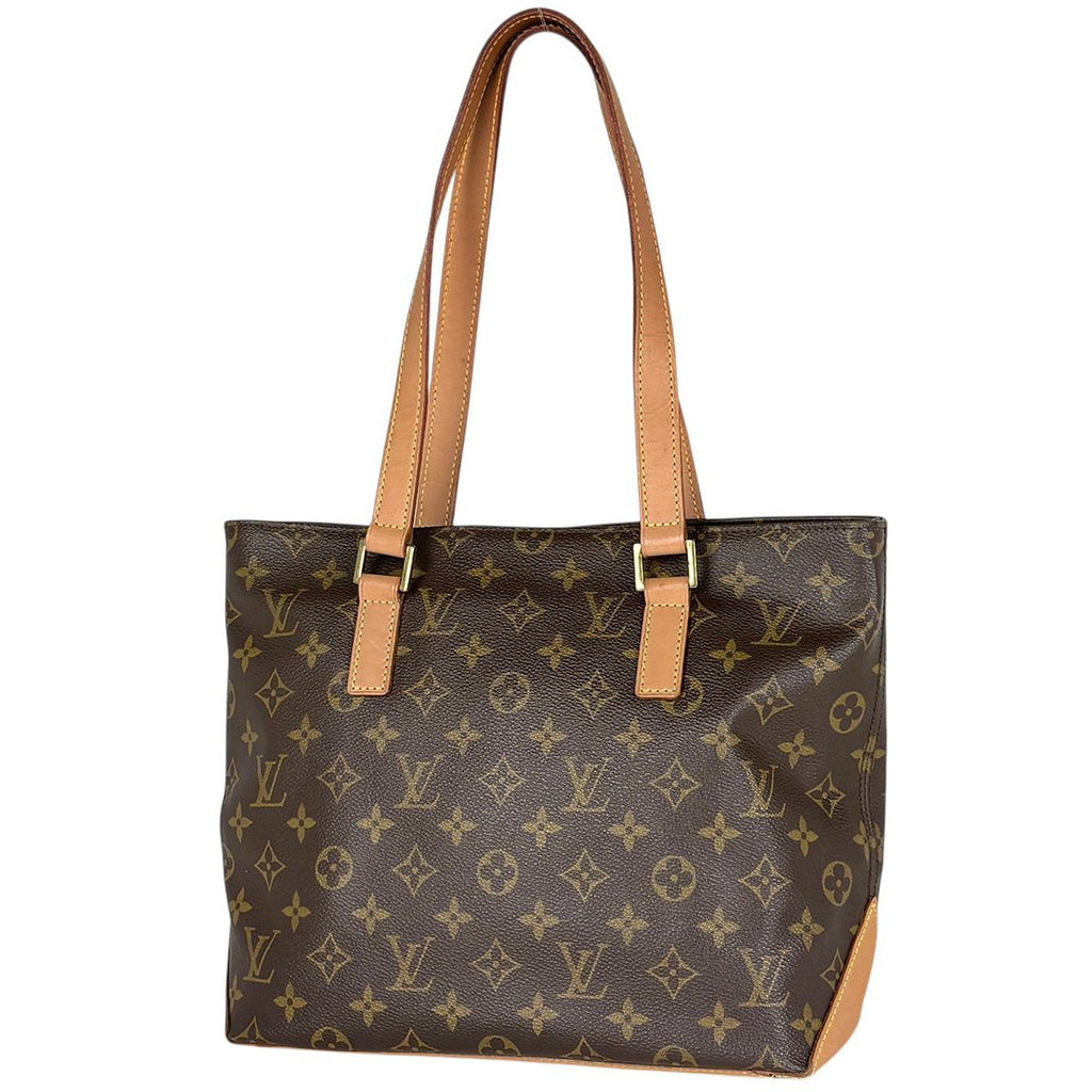 Louis Vuitton Cabas Piano Tote Shoulder Bag Monogram Brown