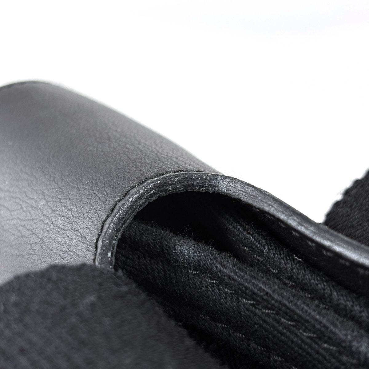 Hermes Valparaiso PM Handbag Handle Tote Toile H Black — view 4