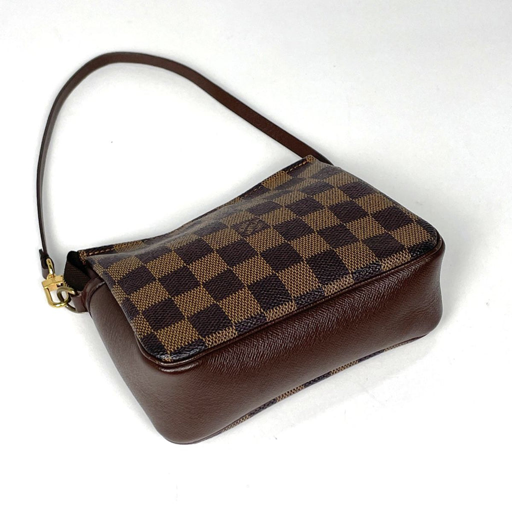 Louis Vuitton Trousse Makeup Pouch Damier Brown — view 2