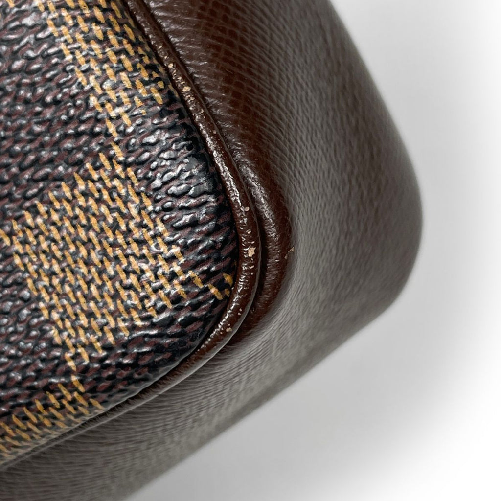 Louis Vuitton Trousse Makeup Pouch Damier Brown — view 3