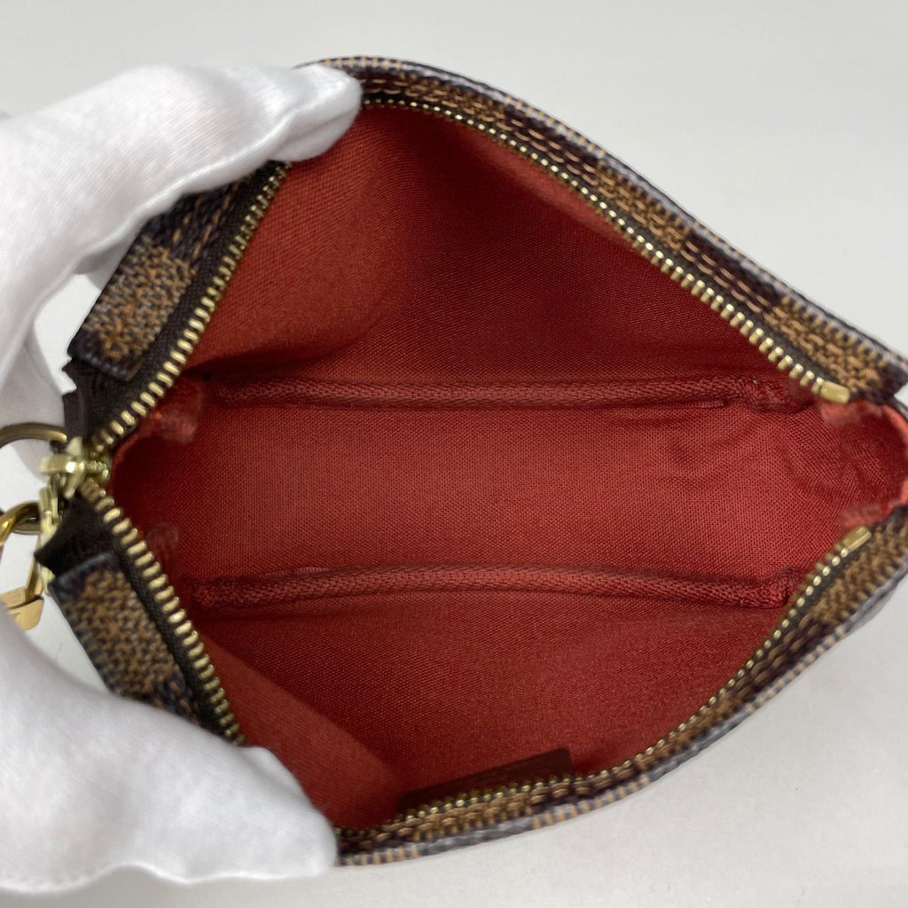 Louis Vuitton Trousse Makeup Pouch Damier Brown — view 7