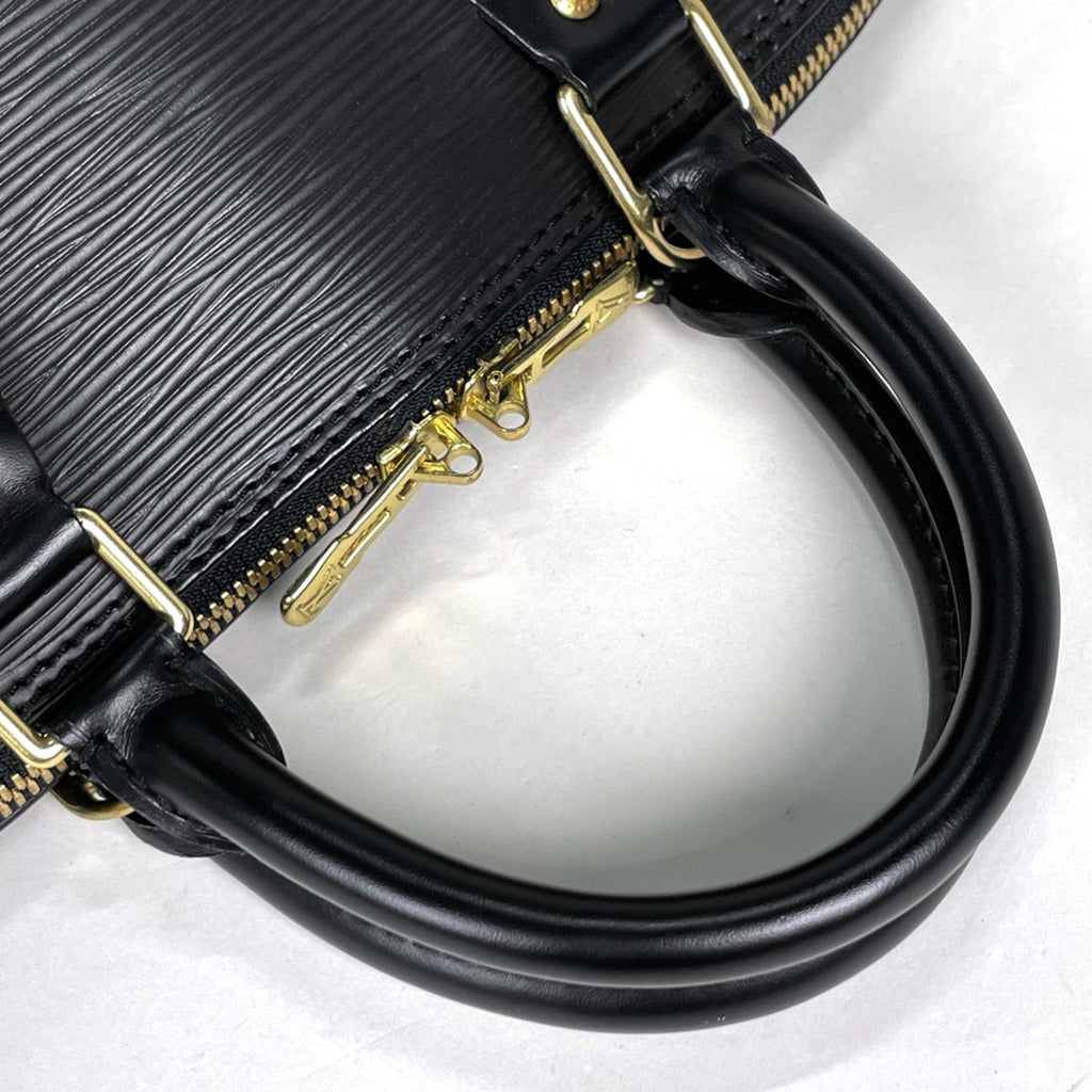 Louis Vuitton Alma Handbag Epi Noir — view 5