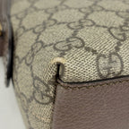 Gucci Shoulder Bag Ophidia GG Double G Web Supreme Brown — view 4