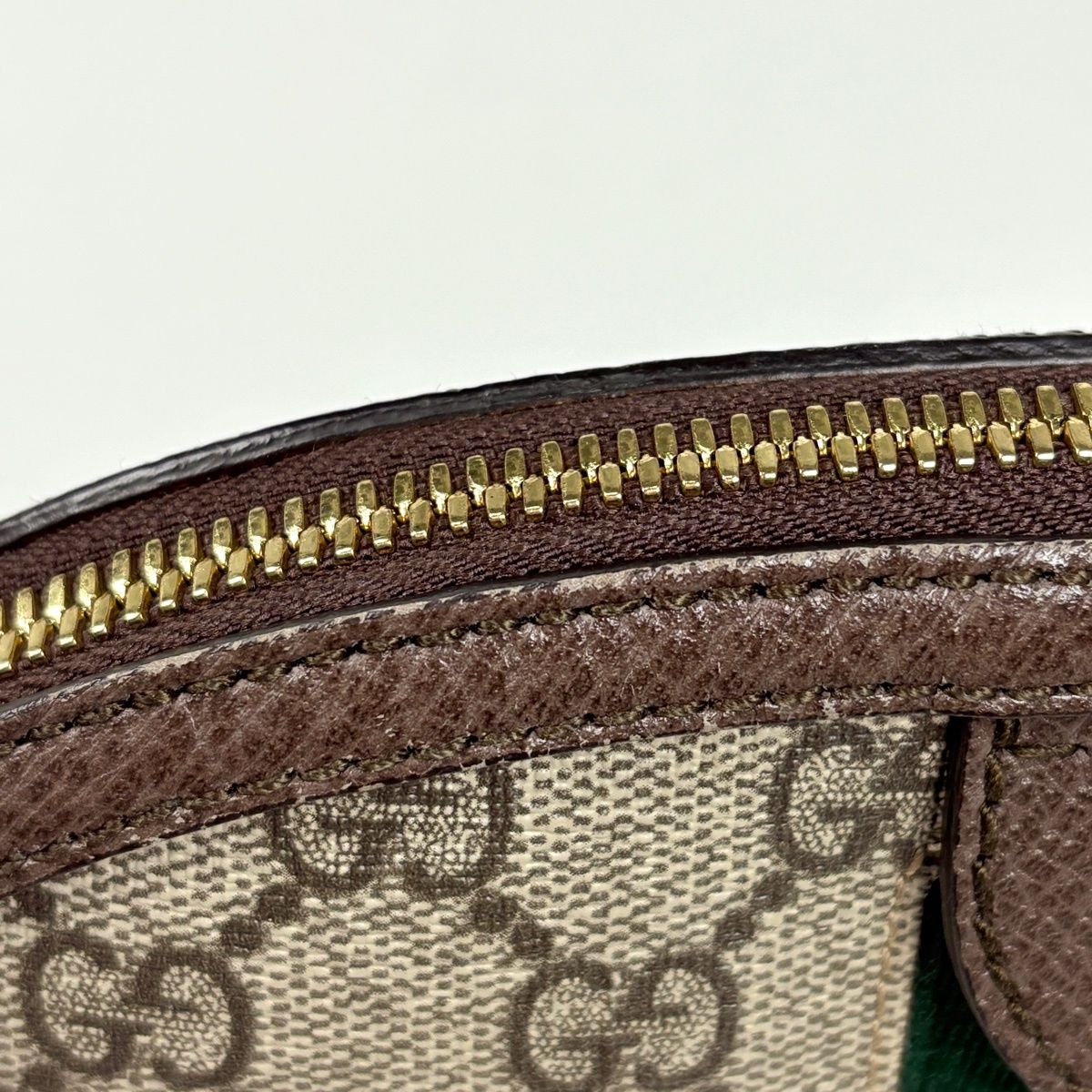 Gucci Shoulder Bag Ophidia GG Double G Web Supreme Brown — view 5